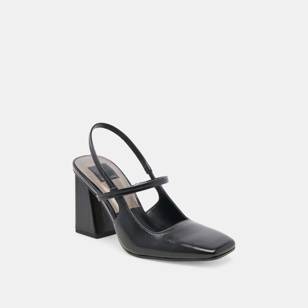 Dolce Vita - Soyer - Midnight Crinkle Patent - New -7.5